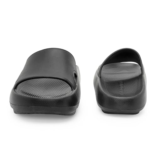 Image of Red Tape Casual Sliders for Men | Refined Round-Toe Shape with a Relaxing Slip-On Support | BEIGE | 7 UK