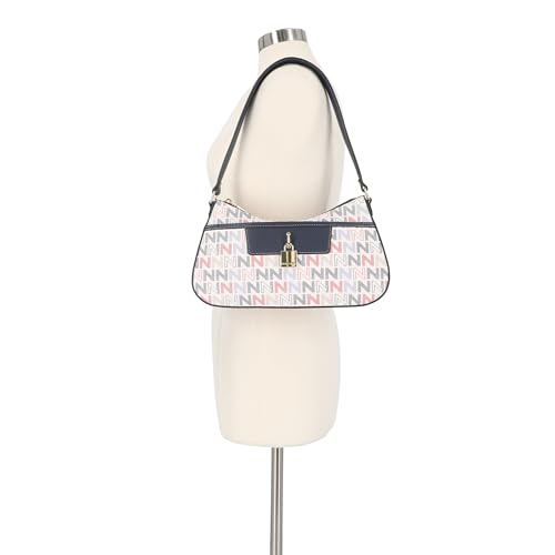 Image of Nautica Voyager Hobo Bag for Women, Vegan Leather Women's Purse, Large Shoulder Handbag with Zipper Closure