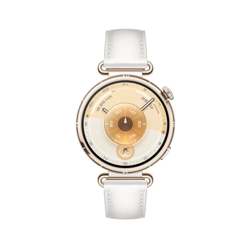 Huawei Watch GT 6 GPS-Smartwatch, 41 mm, AMOLED-Touchscreen, bis zu 14 Tage Akkulaufzeit, Radfahren, 100+ Sportmodus, iOS- und Android-kompatibel, ganztägige Gesundheitsüberwachung, emotionales