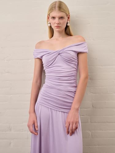 Image of Two Piece Skirt Set for Women - Sexy Sleeveless Spaghetti Strap Pleated Tank Top Maxi Long Skirts Sets