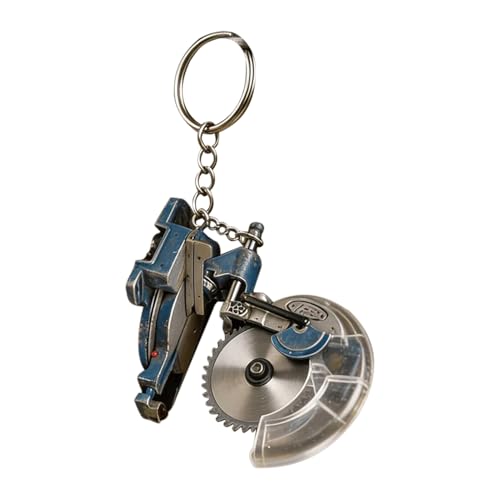 Genérico Llavero de Motosierra | Accesorio Compacto de Modelo Coleccionable - Accesorios para Motosierra | para Entusiastas Familia Amigos Estudiantes Adultos Hombres Mujeres Oficina Hogar Interior
