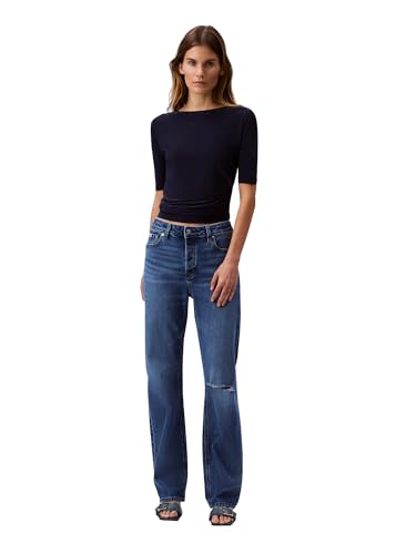 Calvin Klein Womens 90s Straight Jeans3