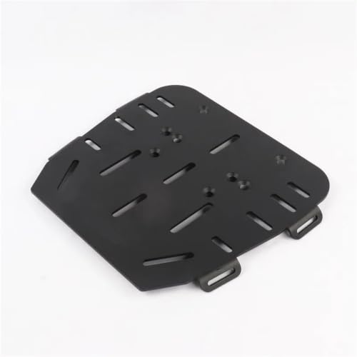 Porte-bagages arrière moto Zontes 350-D support de plaque de coffre noir