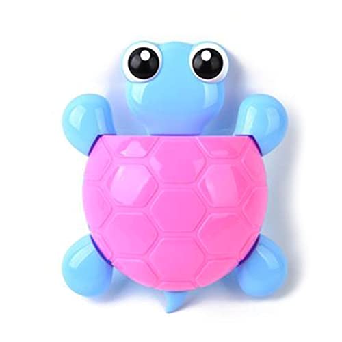 かわいい漫画カメ歯ブラシホルダー吸盤ウォールマウント歯磨き粉鉛筆ペンコンテナトラベルストレージオーガナイザーバスルーム用品キューブストレージオーガナイザー