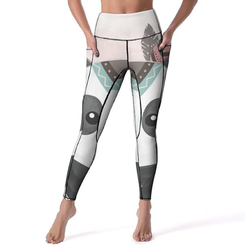 Legging fitness femmes pantalon sport yoga taille haute gym jogging S