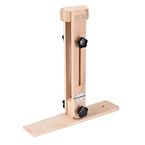 Leather Craft Hand Stitching Pony Horse Improved Wood Table Clamp for Leathercraft Sewing DIY Tool
