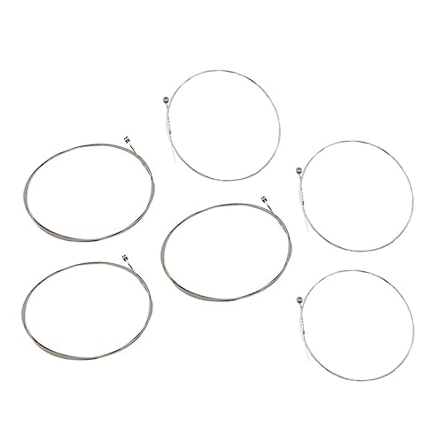 WHAMVOX Stainless Steel Electric Guitar Strings Replacement Pack for Guitar Strings Enhance Tone Precision Made