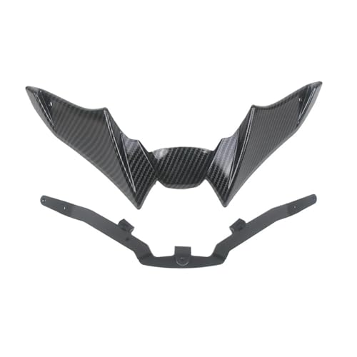 Ailerons de moto MT-09 2021-2023 en texture de carbone forgé haut de gamme