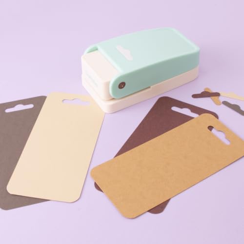 Miniatura 5 de Craftelier Troqueladora Para Manualidades Perforadora Papel 1 Agujero Troqueladora Euro Hook 1x3,2cm 0.39 X1,26 Para Scrapbooking, Tarjetas Y Manualidades Troqueladora Papel Y Cartón