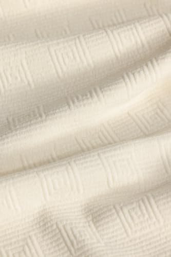 Image of SNITCH Cream Textured Polo T-Shirt