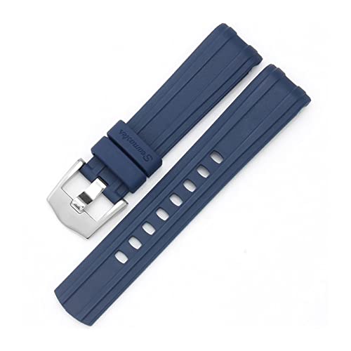 Bracelet de montre en silicone premium pour style 007 Planet Ocean