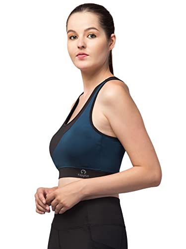 Image of Kopykat Women's Non Padded Wire Free Fourway Lycra Sports Bra