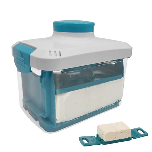 Genérico Prensador de cuajada de Soja – Prensa de Panel Ajustable, Aparato para Hacer Queso, máquina con de Drenaje, Herramienta de Cocina para el hogar | para Paneer Yogurt Preparación de Queso f Genérico Prensador de cuajada de Soja – Prensa de Panel Ajustable, Aparato para Hacer Queso, máquina con de Drenaje, Herramienta de Cocina para el hogar | para Paneer Yogurt Preparación de Queso f