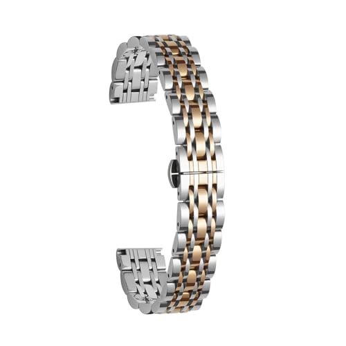 �N�C�b�N�����X�e�����X�X�`�[�����v�o���h�u���X���b�g14-22mm�\���b�h���^�����X�g�o���h�����p�X�g���b�v(Silver Rose,18mm)