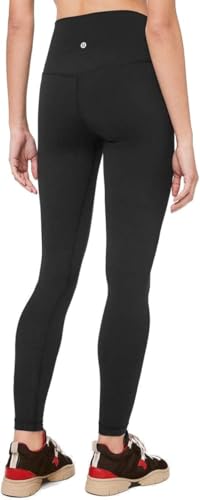 Lululemon Align Stretchy Full Length Yoga Pants - Women’s Workout Leggings, High-Waisted Design, Breathable, Sculpted Fit, 28 Inch Inseam, Black, 8