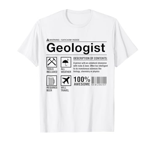 Geologen Komposition Lustiges T-Shirt für Geologiestudenten T-Shirt