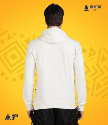 Image of Cotton Hoodies for Men | Pullover | Winter Wear | Hoodie | Hooded Sweatshirt | Kangaroo Pockets Hoodie|Regular Fit |Size S- 2XL
