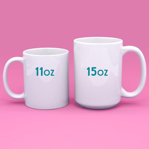 Taza de cerámica con diseño de gatos navideños multicolor 15oz miniatura 5