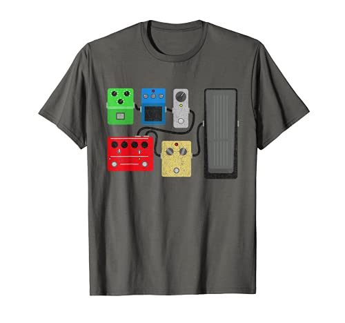 Vintage Guitar Effects Pedal Shirt - Stompbox