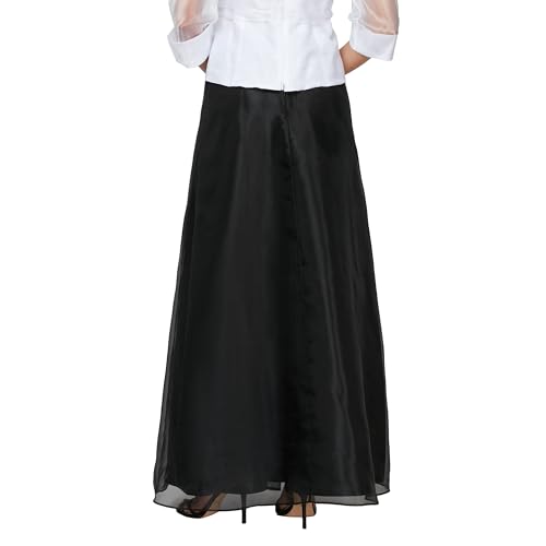 Image of Alex Evenings Women's Full Length Formal Maxi Skirt, Perfect for Special Evening to Party Guest (Petite and Regular Sizes)