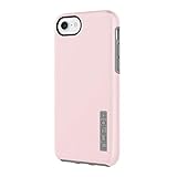 Incipio DualPro iPhone 8 & iPhone 7/6/6s Case with Shock-Absorbing Inner Core & Protective Outer Shell for iPhone 8 & iPhone 7/6/6s - Iridescent Rose Quartz/Gray