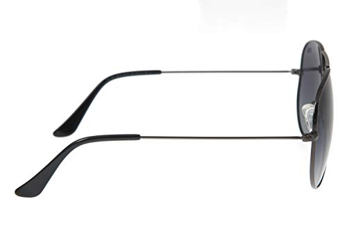 Óculos de Sol Unissex Chilli Beans Aviador Polarizado Ônix, OCMT2514 2022