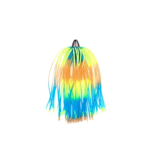 Set 10 piezas faldas de silicona para señuelos de pesca miniatura 7