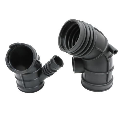 Callume 2 x Intake Hose, Air Hose, Bellows Front, Compatible with BMW 5 Series E39 7 Series E38 2.0L 2.2L 2.5L 2.8L 1998-2004 13541435625 13541435627 13541437191