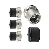 2 441 Zoll Korrosionsbeständige Lagerabdeckung Staubdichtes Gehäuse Fettstopfen Nabe Für Anhängerwartung Gummi Staubkappen Radnabe Anhängerfett