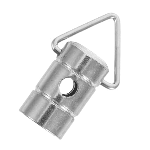 Toyvian Banjo Strap Hook Metal Fastener Button Secure Locking System for Acoustic Guitar Elegant Design Easy to Use Guitar Strap Lock Accessory for Musicians