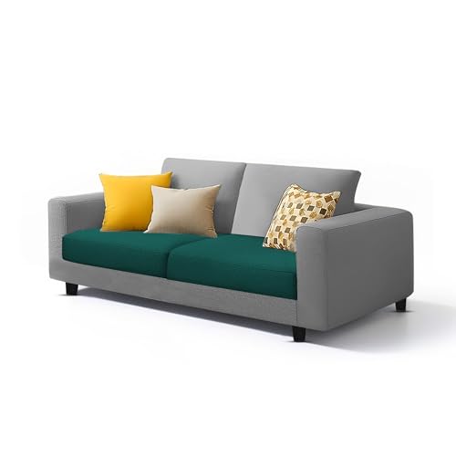 Image of Galib 3+2 Seater Sofa Set for Living Room (Pine Grey Fabric) Premium Fabric Sofa Set