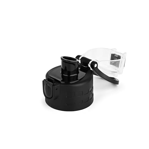 Image of Spare Lid Compatible with Milton Artesia Thermosteel Bottle Fits 500ml, 600ml Bottles Leak-Proof Replacement Cap for Hot & Cold Insulated Water Bottle Durable & Secure Fit (Lid Only)