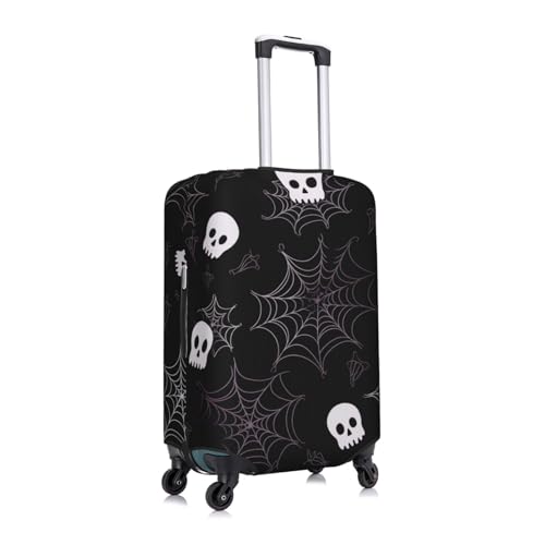 Travel Luggage Cover for Suitcase Tsa Approved, Washable Elastic Suitcase Protector, Halloween Goth Suitcase Cover Anti-scratch Baggage Cover Fits 22-24 Inch Luggage Sleeve X-Large3