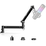 Bras Micro,Aokeo AK-58 Support Articul&eacute; de Bureau &agrave; Profil Bas pour Blue...