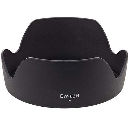 Image of FND Camera Lens Hood Replacement for Canon Camera Lens, Bayonet Mount, Made ABS (Canon EF 24-105mm f /4L is USM Lens (ONLY) EW-83H) for Old Version of Lens ONLY