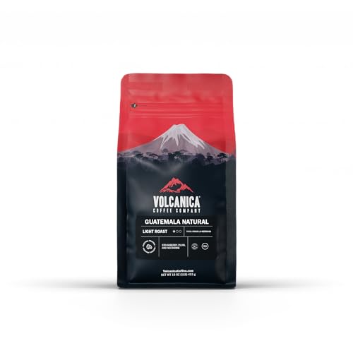 Guatemala Natural Coffee, 100% Pure, Whole Bean, Fresh Roasted, 16-ounce miniatura 1