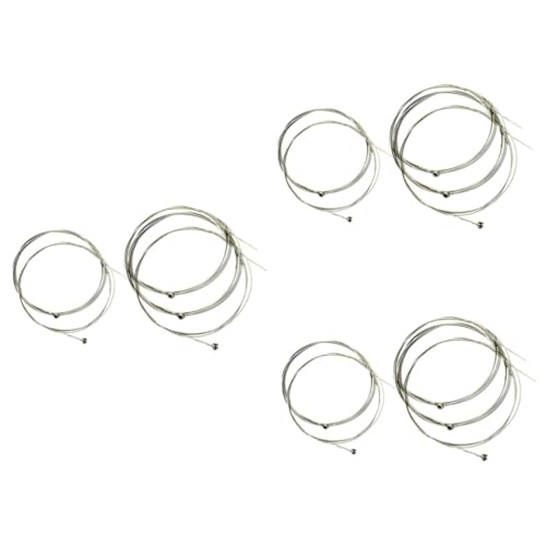 SUPVOX 3sets Quality Electric Guitar Strings Bass Strings Amplifier Set Individual Wrapped Bright Sound Practice-friendly