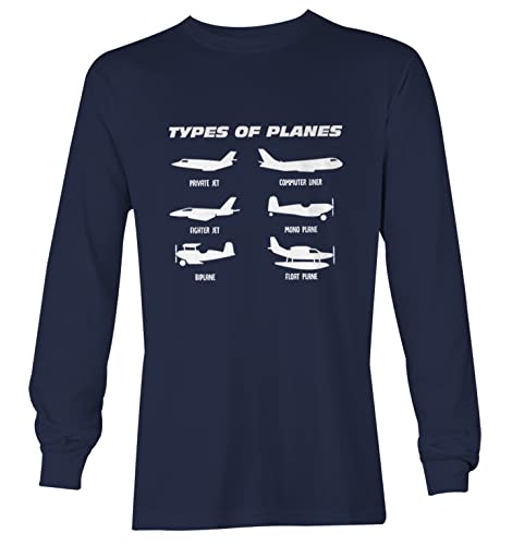 Types of Planes - Airplanes Jets Youth T-Shirt