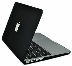 Amazon Co Jp Macbook Air 13インチ用ハードケース ブラック 往年のmacbookブラックモデルを彷彿とさせる専用カバー 黒 マット仕上げ パソコン 周辺機器