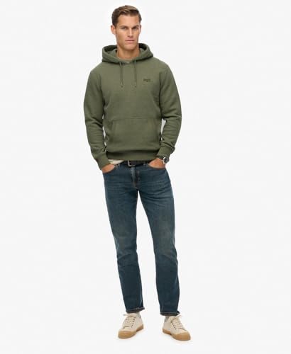 Sweat shirt Superdry Hoodie Essential Faded Sage EU - vue 5