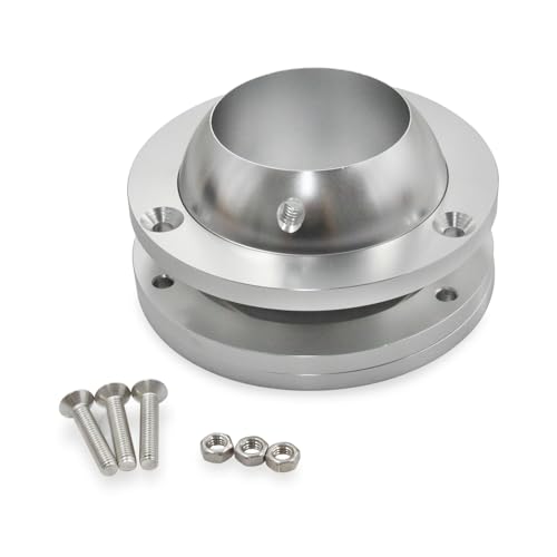 Columna de dirección SBC BBC 350 de aluminio compatible con Ford GM Mopar de 2 pulgadas 6
