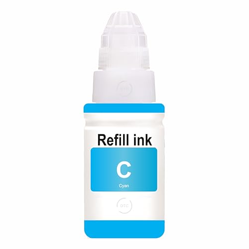 Image of Duplex DTC GI-790 Compatible for Canon Pixma Ink Suitable for G1000 / G1010 / G1100 / G2000 / G2002 / G2010 / G2012 / G2100 / G3000 / G3010 / G3012 / G3100 / G4000 (GI 790 Cyan Ink 1 Pcs)