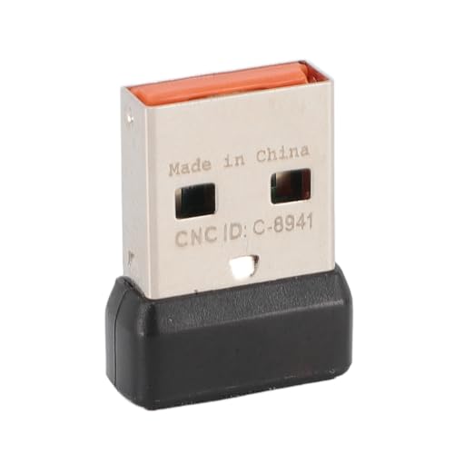 USB Plug Cordless Mouse Receiver, 2.4GHz Connection for M505 M705 M905, Keyboard K340 K350 with Multiple Device Compatibility, Compact Size for Easy Carry, Seamless Setup