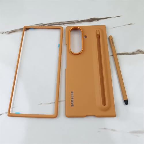 Image of Hybird Shockproof Mobile Back Case Cover for Samsung Galaxy Z Fold 8 Ultra Case Inbuilt S-Pen Holder Slim Back Cover Case Galaxy Z Fold8 Ultra 5G Cover