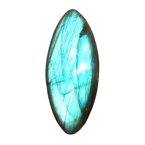 Labradorite naturelle marquise 41mm pour création de bijoux uniques haut de gamme