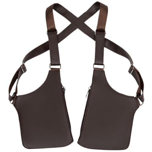 Sac à bandoulière antivol homme en cuir PU rétro noir pour voyage 27,5x31 cm