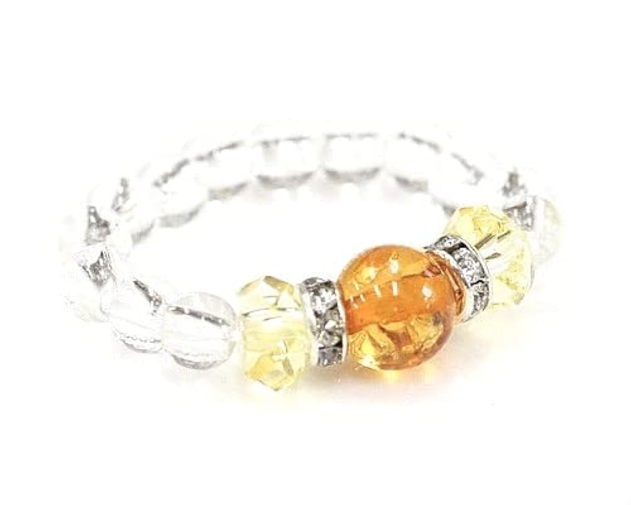 水晶ゴールドリング シトリン 3.4ct イエローゴールド リング（指輪）【品質保証書