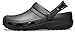 Crocs womens Men's and Women's Specialist Ii Vent | Work Shoes Clog, Black, 12 Women 10 Men US