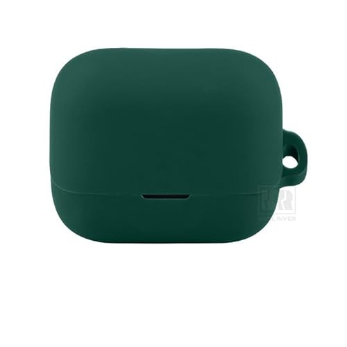 KOOLRIVER�EFor EarFun Air Pro 4+ �P�[�X ���C�����X�C���z�� �ی�V���R�� �C���[�t�@�� �G�A �v�� 4�v���X �J�o�[ �V���v�� ������� ���h�~ �\�t�g�P�[�X �w�b�h�z�� �ی�P�[�X(�O���[��)