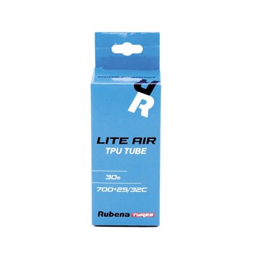 Chambre à air Rubena TPU Road 700C légère et anticrevaison avec valve 60mm